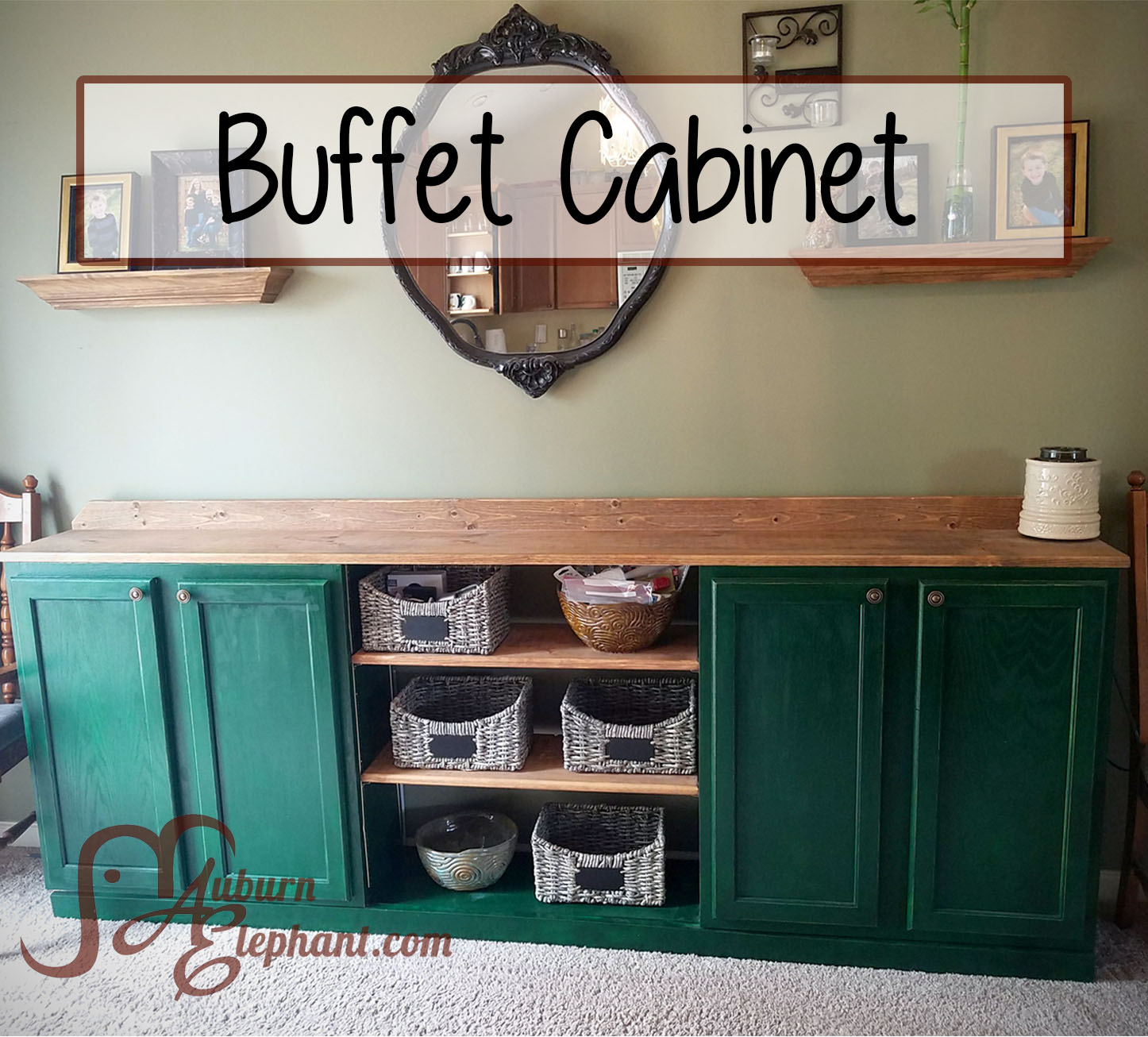 Buffet Cabinet - Auburn Elephant
