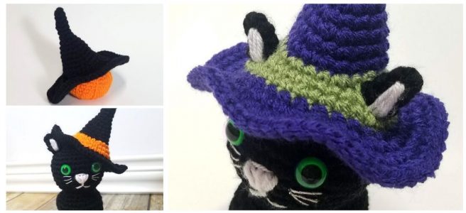 witch cat plush