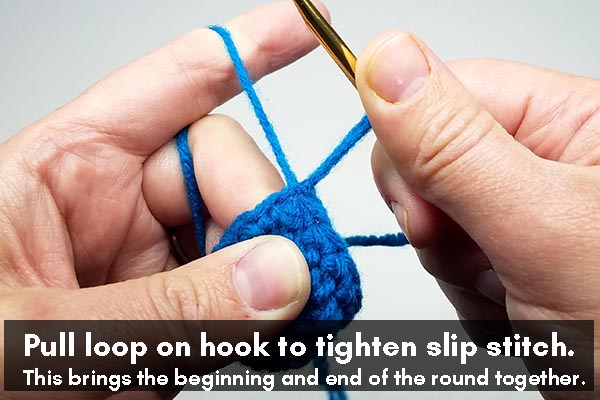 How to Crochet In The Round - Flat Joined Rounds - TL Yarn Crafts