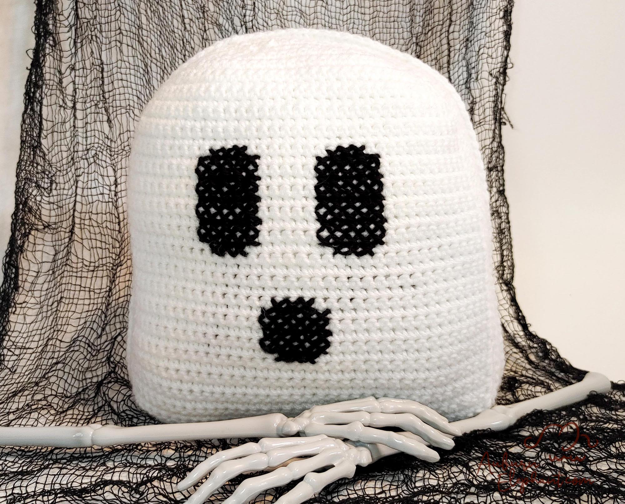 plush ghost pillow